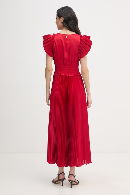 Odzież Joop! sukienka plisowana 30100585 czerwony