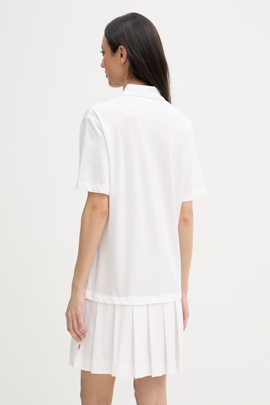 Odzież Joop! sukienka z bawełną 30100680 biały