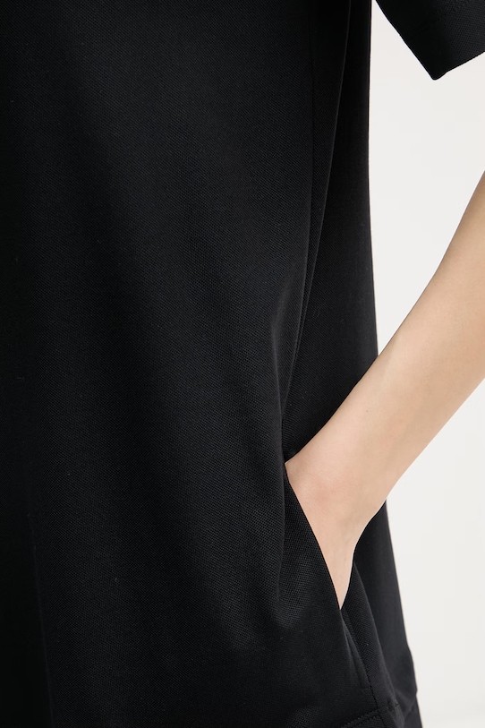 Joop! sukienka z bawełną 30100680 czarny