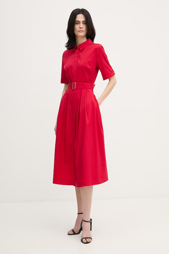 Joop! sukienka 30101368 czerwony SS26