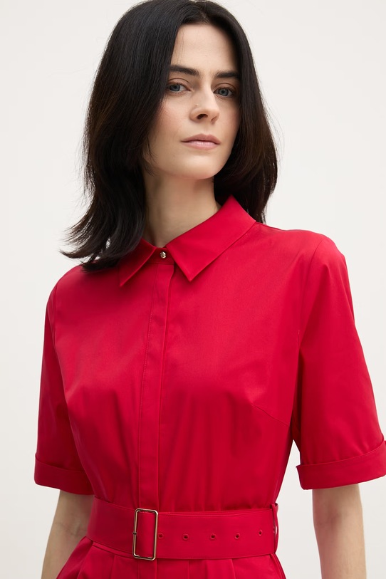 Joop! sukienka czerwony 30101368