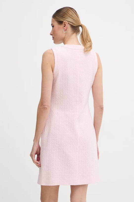 Odzież Joop! sukienka z bawełną 30101828 różowy