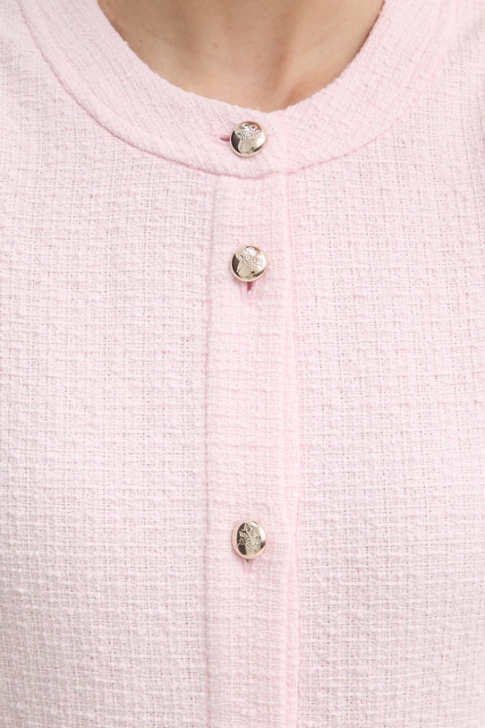 Joop! sukienka z bawełną 30101828 różowy