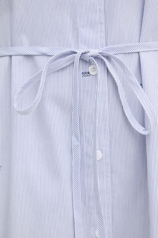 Joop! sukienka bawełniana 30102171 niebieski