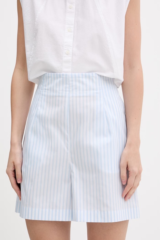 HUGO pantaloncini da donna in cotone Harite blu 50559528