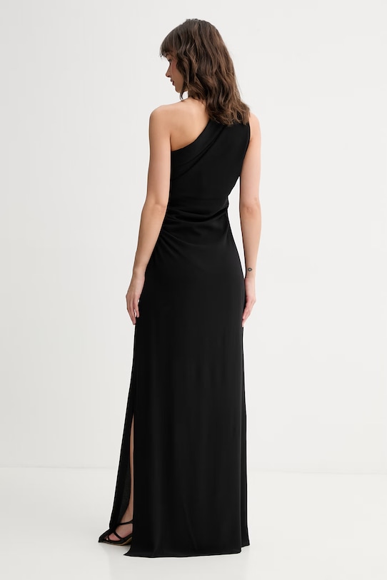 Odzież HUGO sukienka drapowana 50557543 czarny