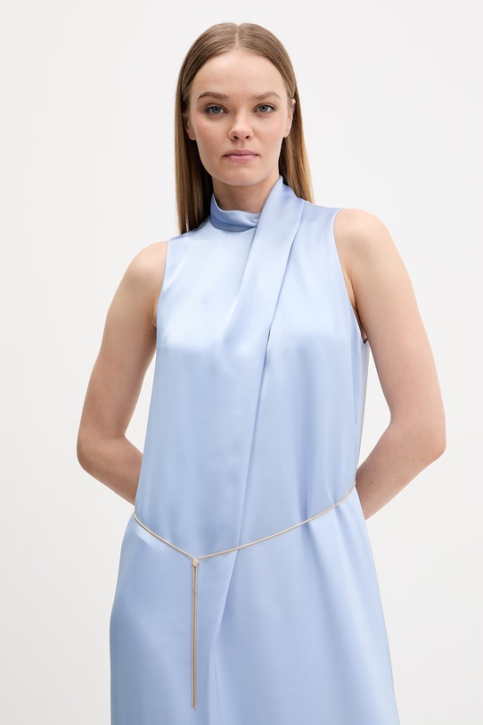 Φόρεμα HUGO Kewina-1 μπλε 50566973