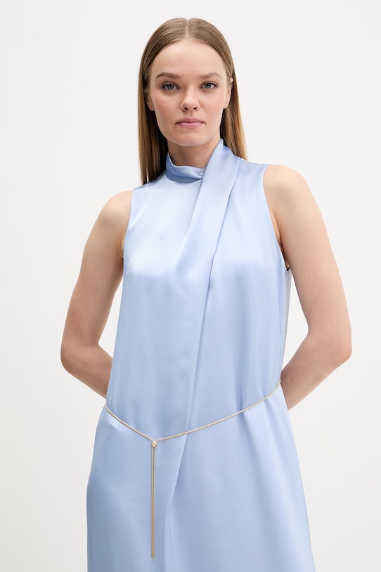 Φόρεμα HUGO Kewina-1 μπλε 50566973