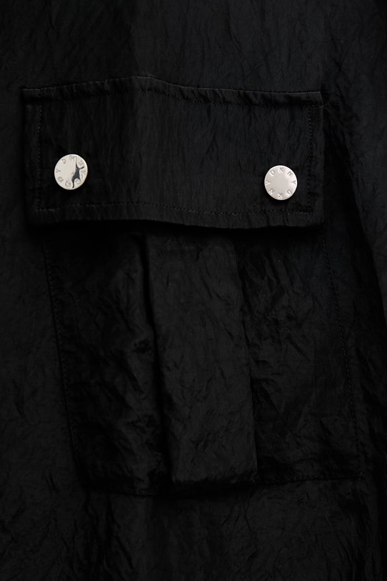 DKNY vestito bomber in viscosa P6AUAB70 nero