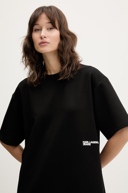 Haljina Karl Lagerfeld Jeans crna B2W13068