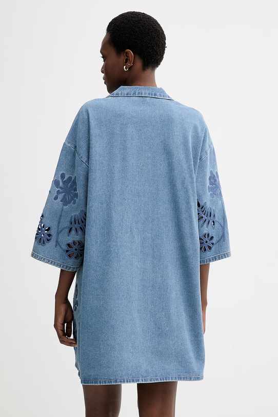 Odzież MUNTHE sukienka jeansowa BELLAR 261130626113 niebieski