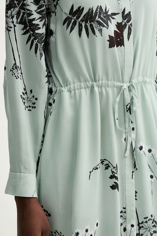 MUNTHE vestito con seta BERNADETTE 261131726131 turchese