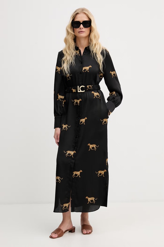 Lola Casademunt sukienka LS2616091 czarny SS26