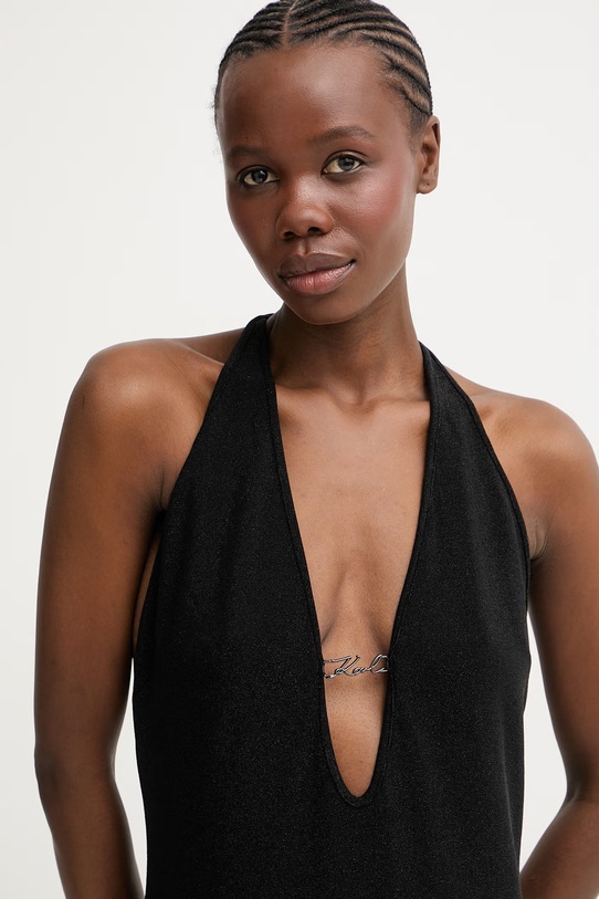 Karl Lagerfeld sukienka letnia czarny B2W46016