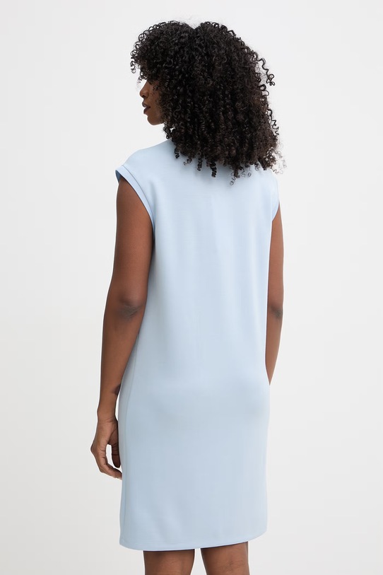 Odzież Karl Lagerfeld sukienka z wiskozą B2W13033 niebieski