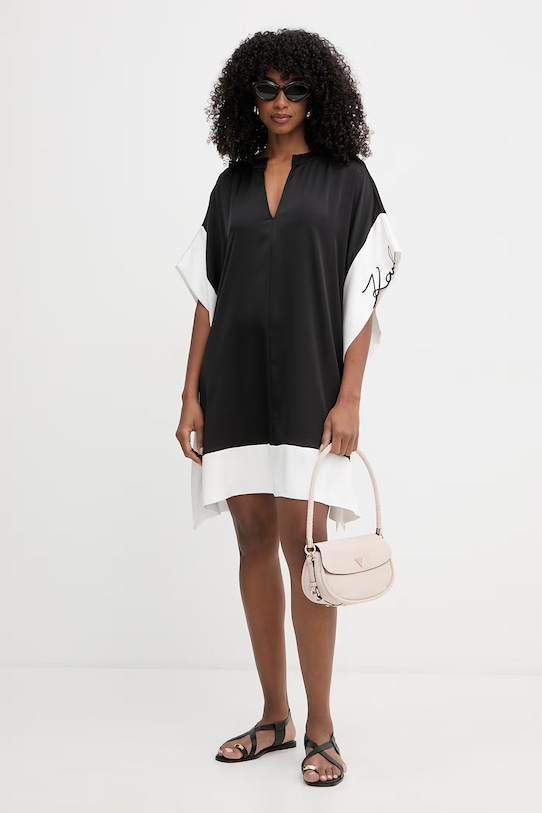 Karl Lagerfeld Malé černé šaty B2W13016 černá SS26