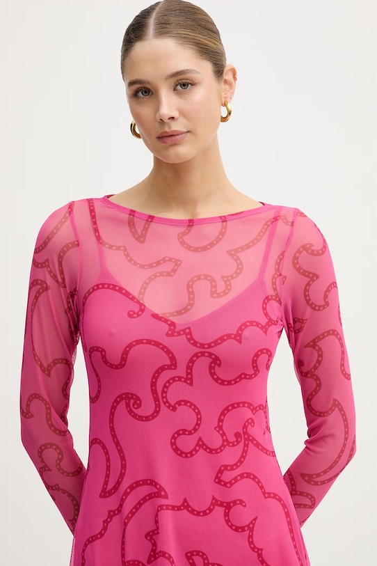 Never Fully Dressed sukienka różowy NFDDR3210