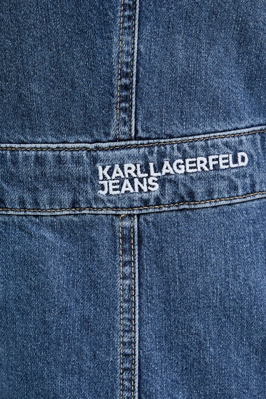 Karl Lagerfeld Jeans sukienka jeansowa B2W13055 niebieski