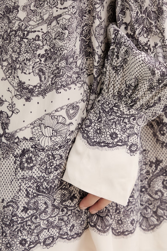 Blugirl Blumarine šaty z viskózy RA6130.T523A béžová