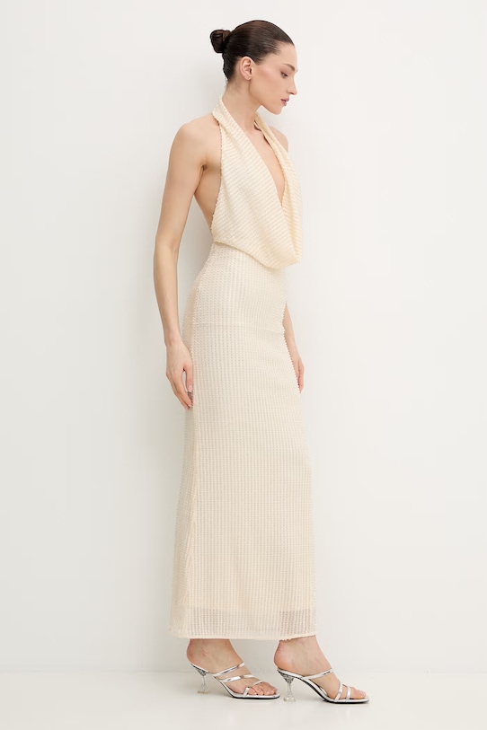 Bardot sukienka 59814DB2 beżowy SS26