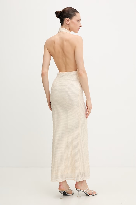 Odzież Bardot sukienka 59814DB2 beżowy