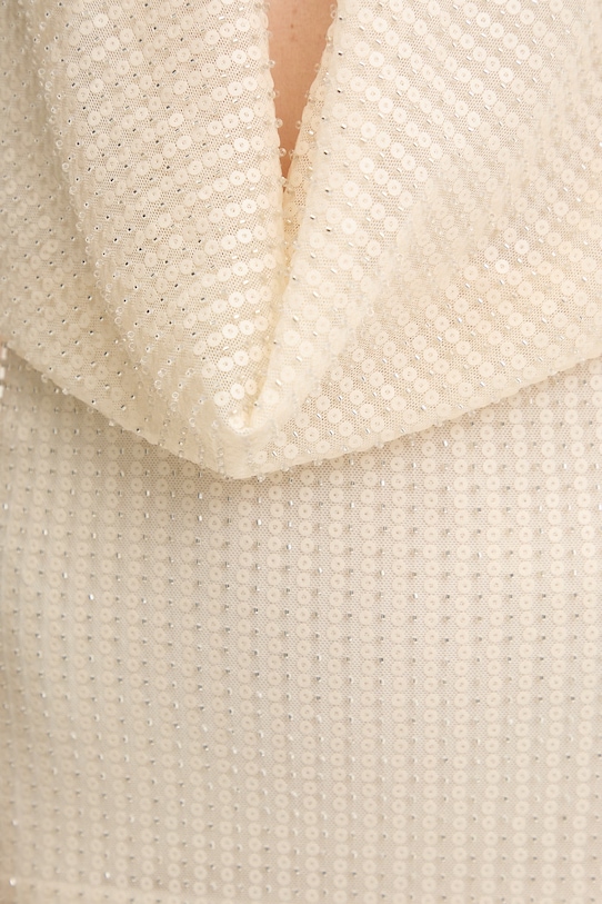 Bardot sukienka 59814DB2 beżowy