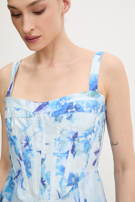 Bardot sukienka 59825DB3 niebieski