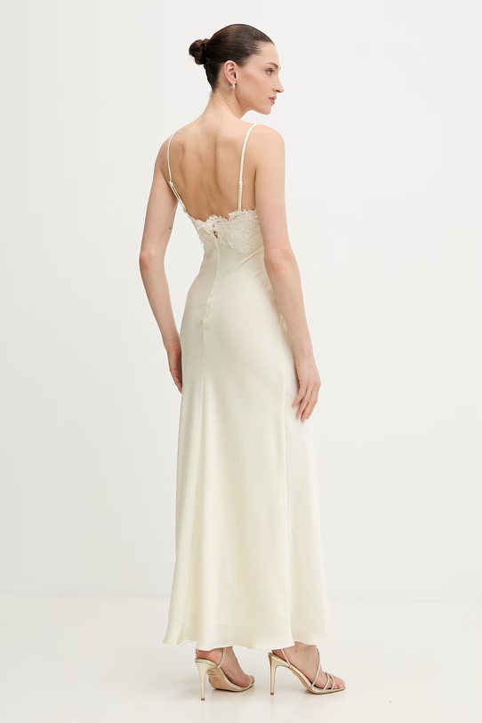 Odzież Bardot sukienka 60228DB beżowy