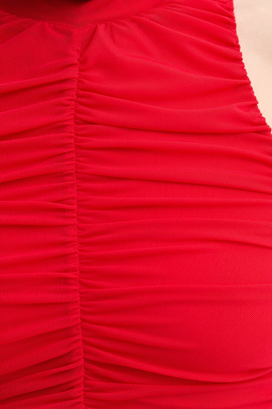 Bardot sukienka 60254DB czerwony