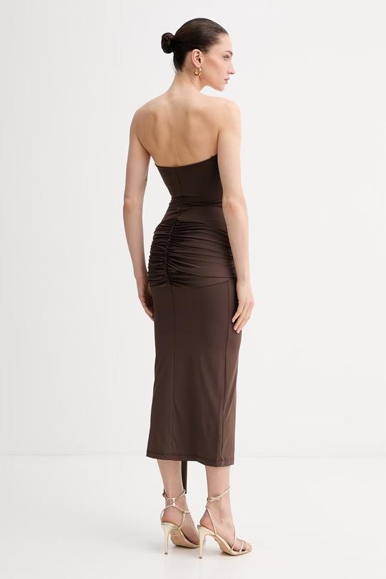 Odzież Bardot sukienka 60310DB brązowy