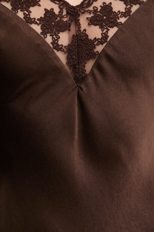 Bardot sukienka 60322DB brązowy