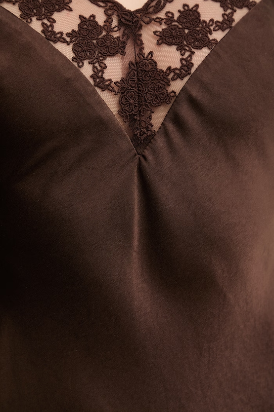 Bardot sukienka 60322DB brązowy