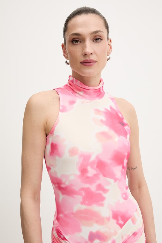 Bardot sukienka różowy 60373DB3