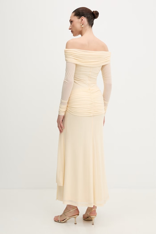 Odzież Bardot sukienka 60387DB beżowy