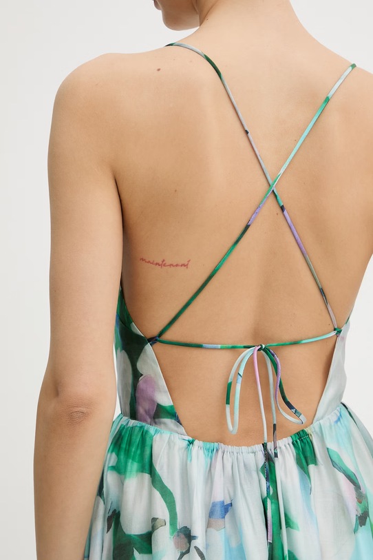 Bardot sukienka gorsetowa z lyocellem 58164DB7 różowy