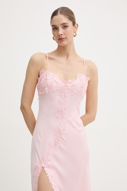 Bardot sukienka różowy 60304DB