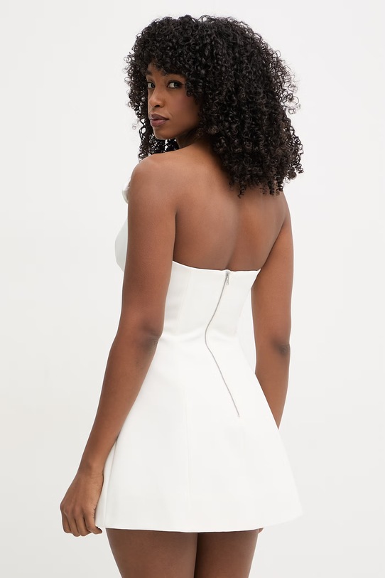 Odzież Bardot sukienka gorsetowa 60276DB1 biały