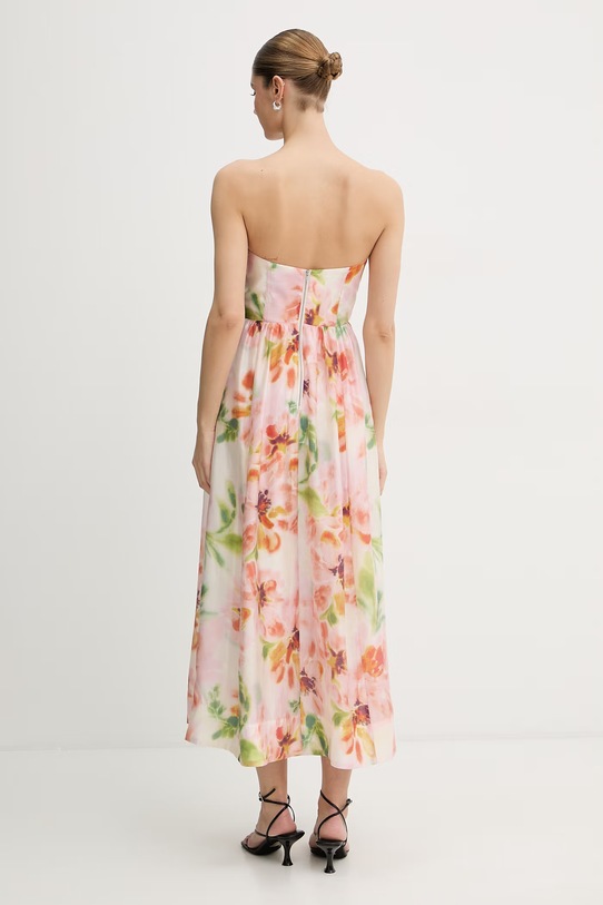 Odzież Bardot sukienka letnia z lyocellem 59963DB1 zielony