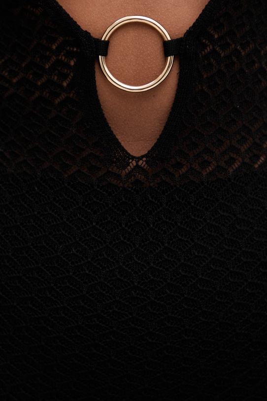 Bardot sukienka letnia z wiskozą 60326DB czarny