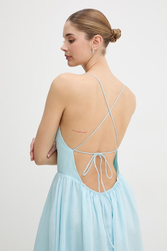 Bardot sukienka 59963DB3 niebieski