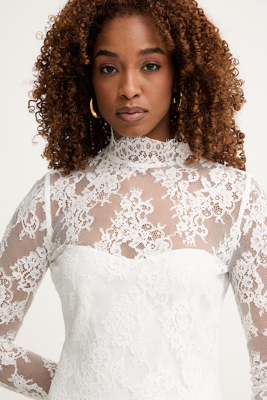 Retrofete rochie din dantelă Xylina bej R.SS26.12462.17