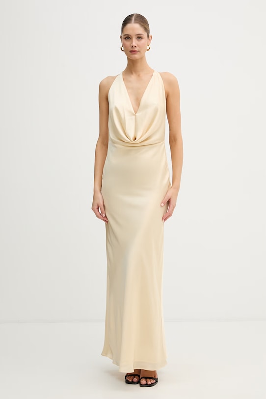 Rotate sukienka żółty 1155501366