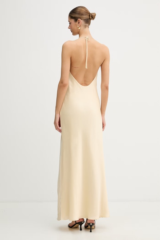 Rotate sukienka 1155501366 żółty SS26