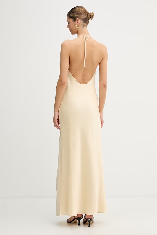 Rotate sukienka 1155501366 żółty SS26