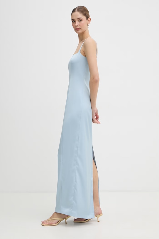 Rotate sukienka 1155852000 niebieski SS26