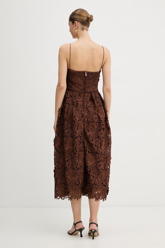 Odzież Rotate sukienka 1156232037 brązowy