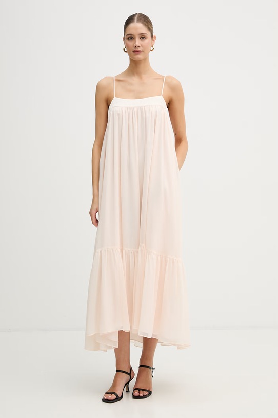 Odzież Rotate sukienka rozkloszowana 1155242593 pomarańczowy