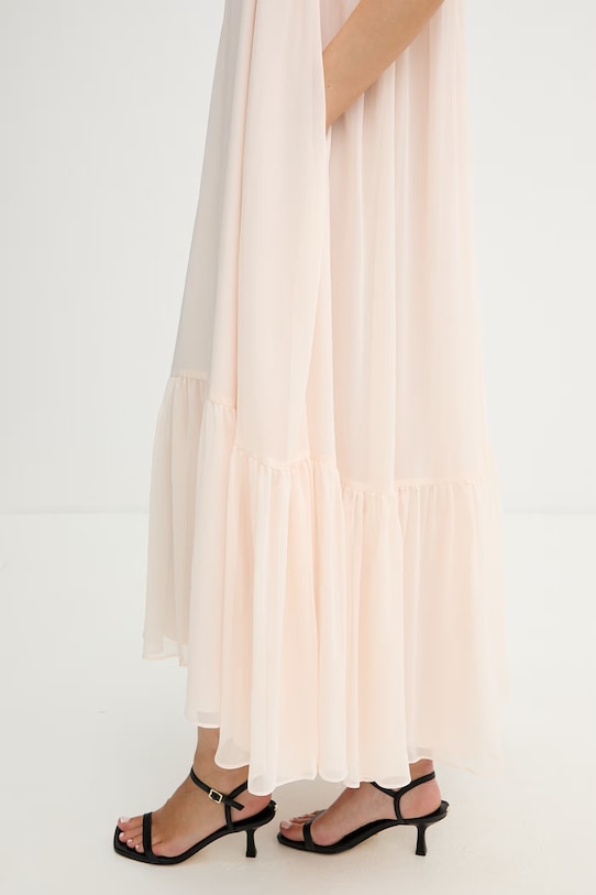 Rotate sukienka rozkloszowana 1155242593 pomarańczowy