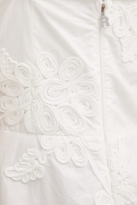 Rotate sukienka bawełniana 115560400 biały