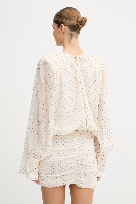 Odzież Rotate sukienka kopertowa 115716858 beżowy